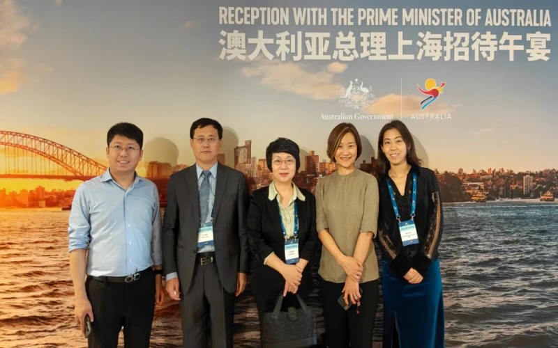 張穎總經(jīng)理在進(jìn)博會期間出席多場商務(wù)活動